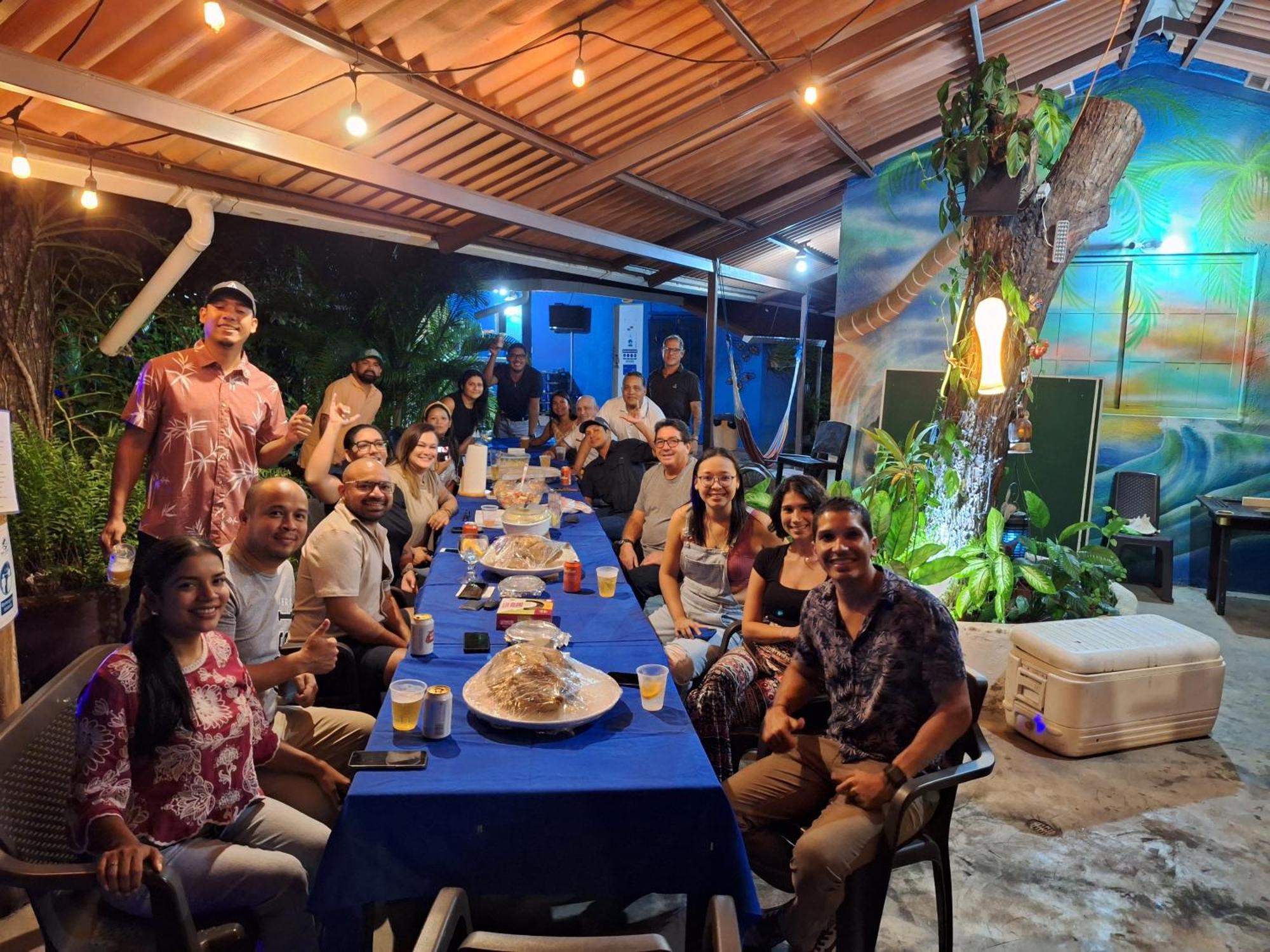 Гостевой дом The Blue House Panama Чаме Экстерьер фото